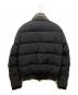 FENDI (フェンディ) モンスターアイレザー切替ダウンジャケット ブラック サイズ:SIZE 48：40000円