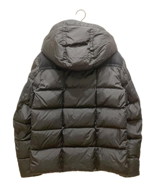 MONCLER（モンクレール）MONCLER (モンクレール) DIMIER/ウール切替ダウンジャケット ブラック サイズ:SIZE 2の古着・服飾アイテム
