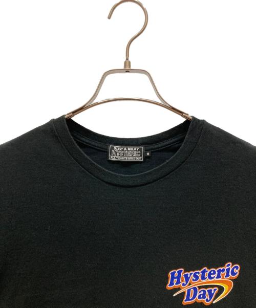 Hysteric Glamour（ヒステリックグラマー）Hysteric Glamour (ヒステリックグラマー) hysteric day/Tシャツ ブラック サイズ:SIZE Mの古着・服飾アイテム