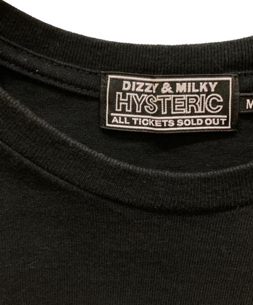 Hysteric Glamour（ヒステリックグラマー）Hysteric Glamour (ヒステリックグラマー) hysteric day/Tシャツ ブラック サイズ:SIZE Mの古着・服飾アイテム