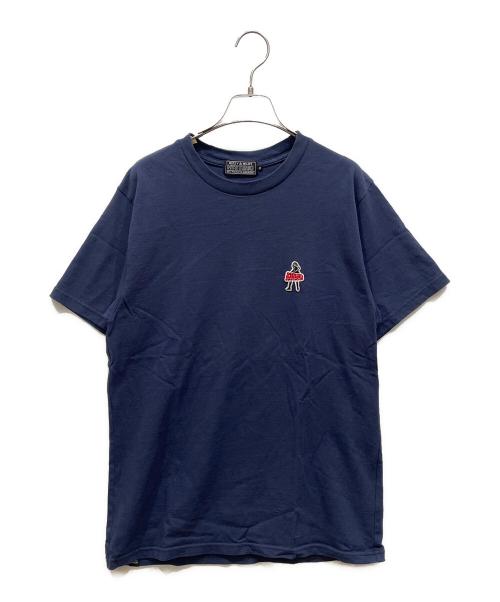 Hysteric Glamour（ヒステリックグラマー）Hysteric Glamour (ヒステリックグラマー) VIXEN GIRLワッペン Tシャツ ネイビー サイズ:SIZE Mの古着・服飾アイテム