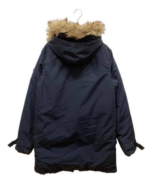 POLO RALPH LAUREN（ポロ・ラルフローレン）POLO RALPH LAUREN (ポロ・ラルフローレン) フェイクファーダウンコート ネイビー サイズ:SIZE Sの古着・服飾アイテム