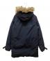 POLO RALPH LAUREN (ポロ・ラルフローレン) フェイクファーダウンコート ネイビー サイズ:SIZE S：12000円