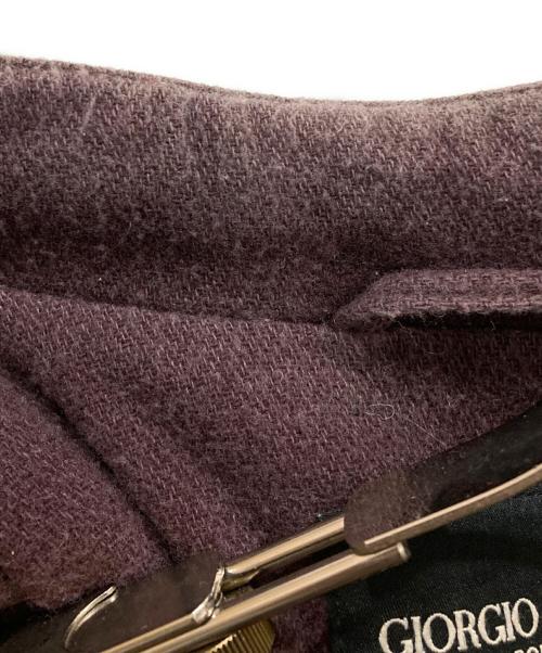 GIORGIO ARMANI（ジョルジョアルマーニ）GIORGIO ARMANI (ジョルジョアルマーニ) ムートンボンバージャケット ベージュ サイズ:SIZE 50の古着・服飾アイテム
