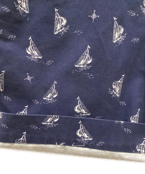 POLO RALPH LAUREN（ポロ・ラルフローレン）POLO RALPH LAUREN (ポロ・ラルフローレン) 総柄ハーフパンツ ネイビー サイズ:SIZE 30の古着・服飾アイテム