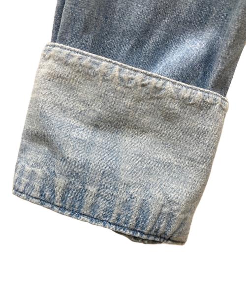 POLO RALPH LAUREN（ポロ・ラルフローレン）POLO RALPH LAUREN (ポロ・ラルフローレン) ウエスタンシャツ スカイブルー サイズ:	SIZE Sの古着・服飾アイテム