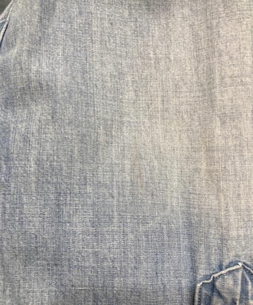 POLO RALPH LAUREN（ポロ・ラルフローレン）POLO RALPH LAUREN (ポロ・ラルフローレン) ウエスタンシャツ スカイブルー サイズ:	SIZE Sの古着・服飾アイテム