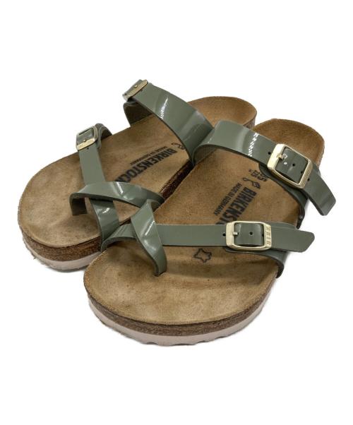BIRKENSTOCK（ビルケンシュトック）BIRKENSTOCK (ビルケンシュトック) MAYARI サンダル カーキ サイズ:SIZE 23.5cmの古着・服飾アイテム