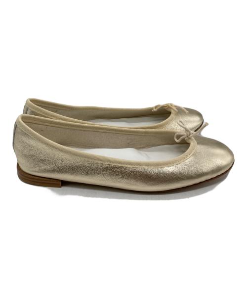 repetto（レペット）Repetto (レペット) メタリックバレエシューズ ゴールド サイズ:SIZE 36の古着・服飾アイテム