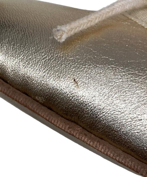 repetto（レペット）Repetto (レペット) メタリックバレエシューズ ゴールド サイズ:SIZE 36の古着・服飾アイテム