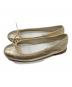 Repetto (レペット) メタリックバレエシューズ ゴールド サイズ:SIZE 36：8000円