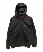 SUPREMEシュプリーム）の古着「Brim Zip Up Hooded Sweatshirt」｜ブラック