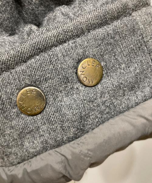 MONCLER（モンクレール）MONCLER (モンクレール) MONTGENEVRE ダウンジャケット グレー サイズ:SIZE 3の古着・服飾アイテム
