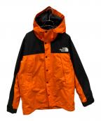 THE NORTH FACEザ ノース フェイス）の古着「MOUNTAIN LIGHT JACKET」｜オレンジ×ブラック