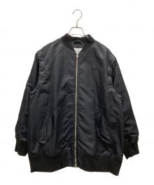 LACOSTE（ラコステ）の古着「デタッチャブルスリーブボンバージャケット」｜ネイビー