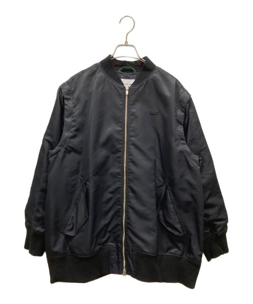 LACOSTE（ラコステ）LACOSTE (ラコステ) デタッチャブルスリーブボンバージャケット ネイビー サイズ:SIZE 38の古着・服飾アイテム
