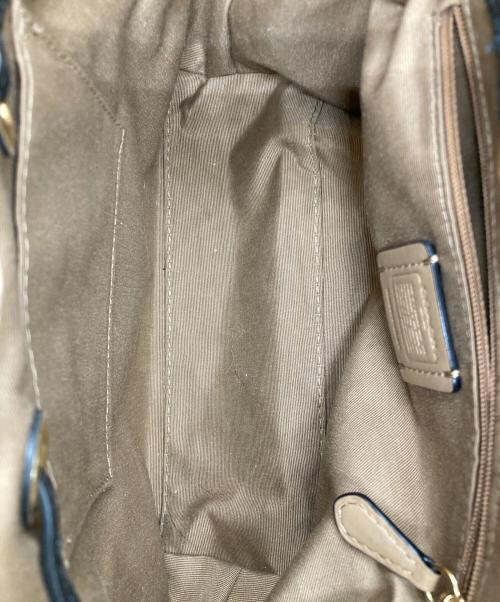 COACH（コーチ）COACH (コーチ) 2WAYバッグ ベージュの古着・服飾アイテム