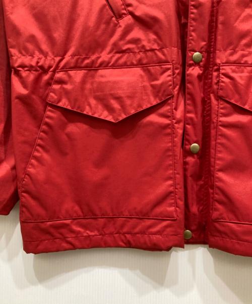 Bodies by WAREHOUSE（ボーディーズバイウェアハウス）Bodies by WAREHOUSE (ボーディーズバイウェアハウス) レザーヨークマウンテンパーカー レッド サイズ:SIZE Mの古着・服飾アイテム