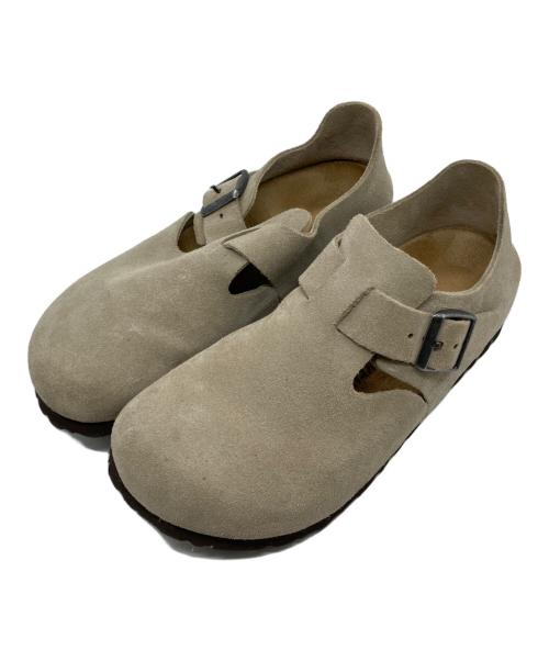 BIRKENSTOCK（ビルケンシュトック）BIRKENSTOCK (ビルケンシュトック) London LEVE Taupe ベージュ サイズ:SIZE 24cmの古着・服飾アイテム