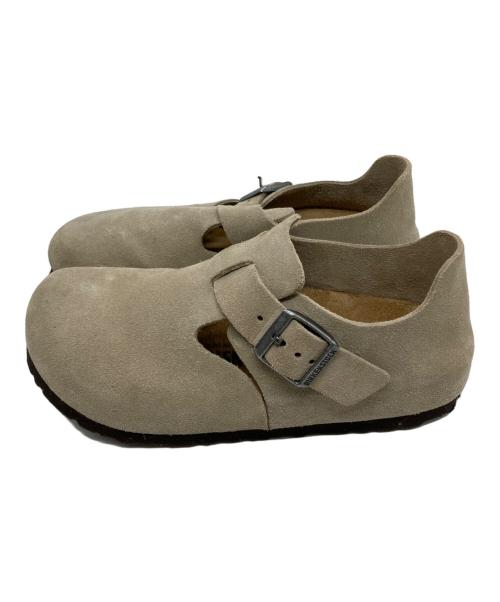 BIRKENSTOCK（ビルケンシュトック）BIRKENSTOCK (ビルケンシュトック) London LEVE Taupe ベージュ サイズ:SIZE 24cmの古着・服飾アイテム