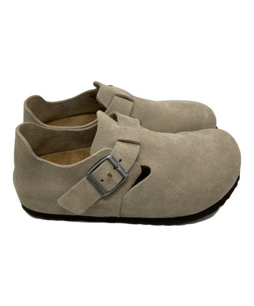BIRKENSTOCK（ビルケンシュトック）BIRKENSTOCK (ビルケンシュトック) London LEVE Taupe ベージュ サイズ:SIZE 24cmの古着・服飾アイテム