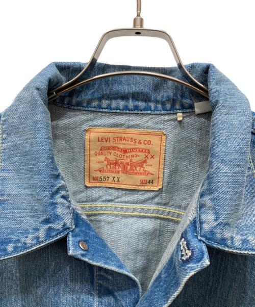 LEVI'S（リーバイス）LEVI'S (リーバイス) 557XX Type IIIデニムトラッカージャケット インディゴ サイズ:	SIZE XLの古着・服飾アイテム