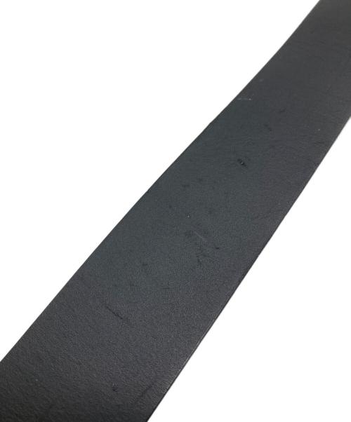 DOLCE & GABBANA（ドルチェ＆ガッバーナ）DOLCE & GABBANA (ドルチェ＆ガッバーナ) DG Buckle Leather Belt ブラック サイズ:SIZE 38の古着・服飾アイテム