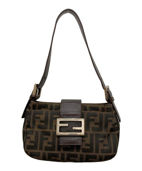 FENDI（フェンディ）FENDI (フェンディ) ミニハンドバッグ ブラウンの古着・服飾アイテム