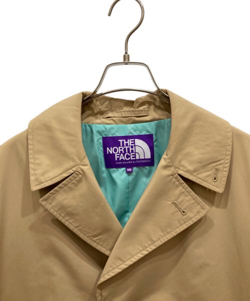 THE NORTHFACE PURPLELABEL（ザ・ノースフェイス パープルレーベル）THE NORTHFACE PURPLELABEL (ザ・ノースフェイス パープルレーベル) ステンカラーコート ベージュ サイズ:SIZE Mの古着・服飾アイテム