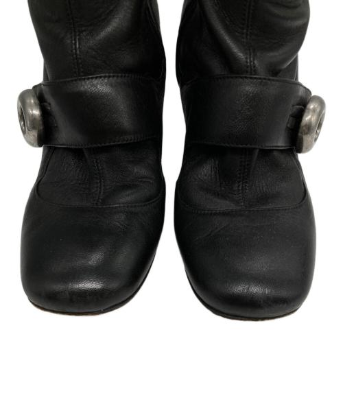 PRADA（プラダ）PRADA (プラダ) ロングブーツ ブラック サイズ:SIZE 36の古着・服飾アイテム