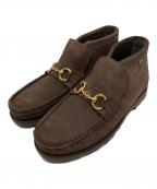 PARABOOT×UNITED ARROWSパラブーツ×ユナイテッドアローズ）の古着「スエード ホースビットブーツ」｜ブラウン