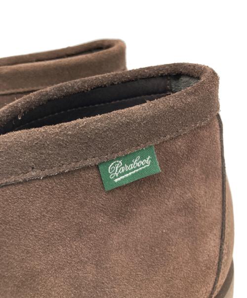PARABOOT（パラブーツ）PARABOOT (パラブーツ) UNITED ARROWS (ユナイテッドアローズ) スエード ホースビットブーツ ブラウン サイズ:7 1/2の古着・服飾アイテム
