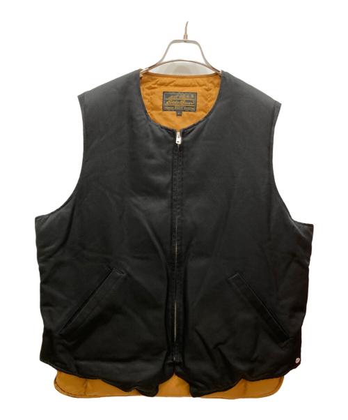 Eddie Bauer（エディーバウアー）Eddie Bauer (エディーバウアー) Black Tag Collection Blizzard Proof Vest ブラック サイズ:SIZE Lの古着・服飾アイテム