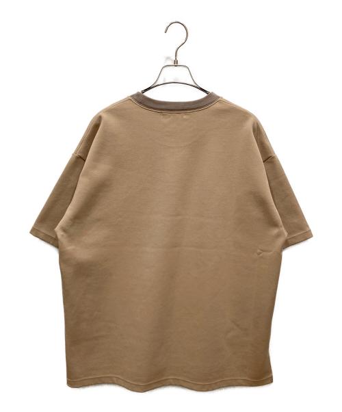 WHITE MAILS（ホワイトメイルズ）white mails (ホワイトメイルズ) PAPER DOUBLE JERSEY OVERSIZED PULLOVER ベージュ サイズ:SIZE 3の古着・服飾アイテム