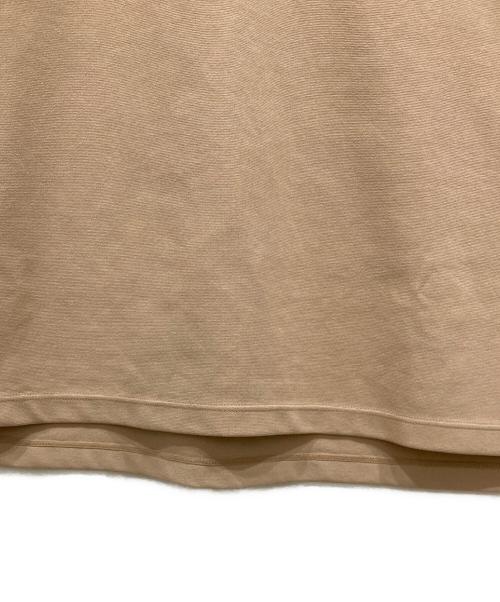 WHITE MAILS（ホワイトメイルズ）white mails (ホワイトメイルズ) PAPER DOUBLE JERSEY OVERSIZED PULLOVER ベージュ サイズ:SIZE 3の古着・服飾アイテム