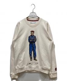 adidas×C.P COMPANY（アディダス×シーピーカンパニー）の古着「CP SPZL SWEAT SHIRT CWHITE」｜アイボリー