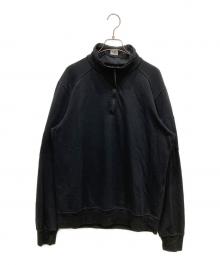 C.P COMPANY（シーピーカンパニー）の古着「POLO COLLAR LIGHT FLEECE」｜ブラック