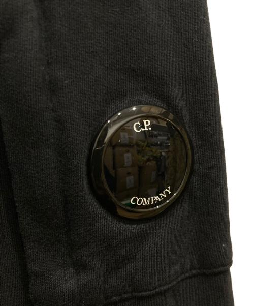 C.P COMPANY（シーピーカンパニー）C.P COMPANY (シーピーカンパニー) POLO COLLAR LIGHT FLEECE ブラック サイズ:SIZE Mの古着・服飾アイテム