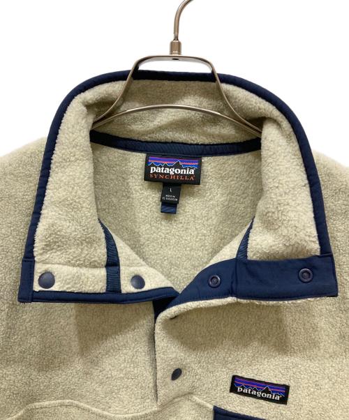 Patagonia（パタゴニア）Patagonia (パタゴニア) ライトウェイト・シンチラ・スナップT・プルオーバー グレー サイズ:SIZE Lの古着・服飾アイテム