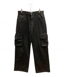 AMIRI（アミリ）の古着「WAX M65 BAGGY CARGO」｜ブラック