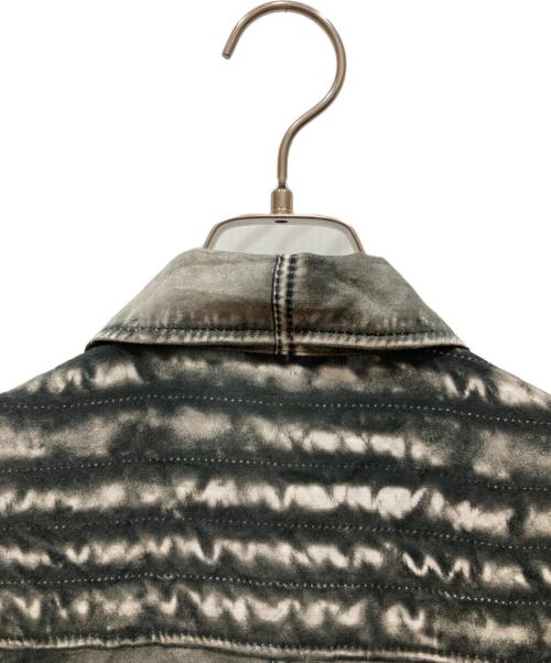 DIESEL（ディーゼル）DIESEL (ディーゼル) S-EUR転写プリントシャツ グレー サイズ:SIZE 50の古着・服飾アイテム
