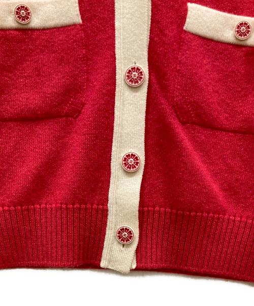 CHANEL（シャネル）CHANEL (シャネル) カシミヤカーディガン ピンク サイズ:SIZE 36の古着・服飾アイテム