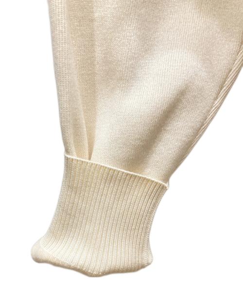 HERMES（エルメス）HERMES (エルメス) カシミヤ混ニット アイボリー サイズ:SIZE 36の古着・服飾アイテム