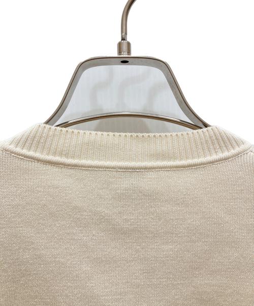 HERMES（エルメス）HERMES (エルメス) カシミヤ混ニット アイボリー サイズ:SIZE 36の古着・服飾アイテム
