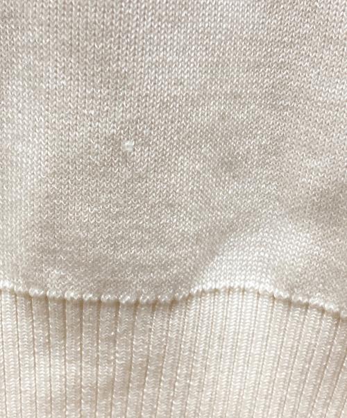 HERMES（エルメス）HERMES (エルメス) カシミヤ混ニット アイボリー サイズ:SIZE 36の古着・服飾アイテム