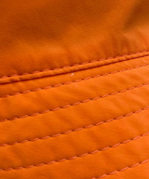 HERMES（エルメス）HERMES (エルメス) リバーシブルジップハット オレンジ×グレーの古着・服飾アイテム