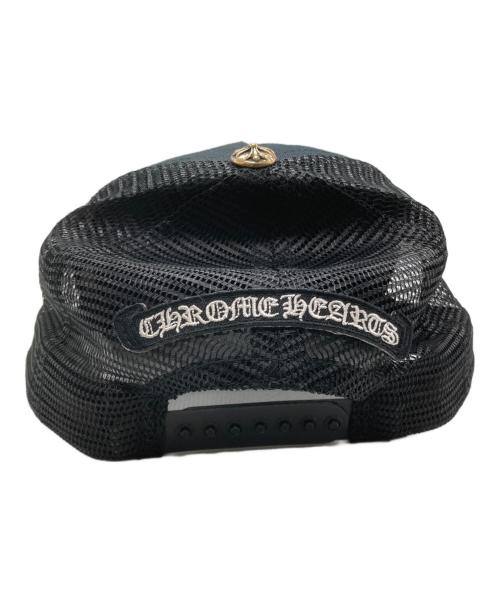 CHROME HEARTS（クロムハーツ）CHROME HEARTS (クロムハーツ) TRUCKER CAP EYE CHART BLACK ブラックの古着・服飾アイテム