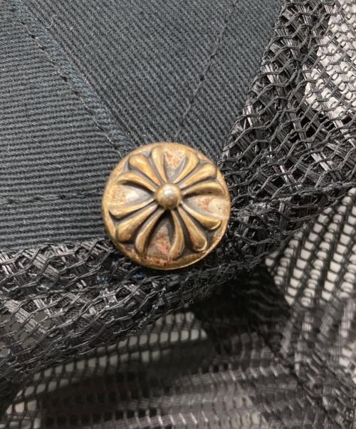 CHROME HEARTS（クロムハーツ）CHROME HEARTS (クロムハーツ) TRUCKER CAP EYE CHART BLACK ブラックの古着・服飾アイテム