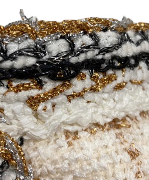 CHANEL（シャネル）CHANEL (シャネル) ココマーク ツイード セットアップ ホワイト サイズ:SIZE 36の古着・服飾アイテム