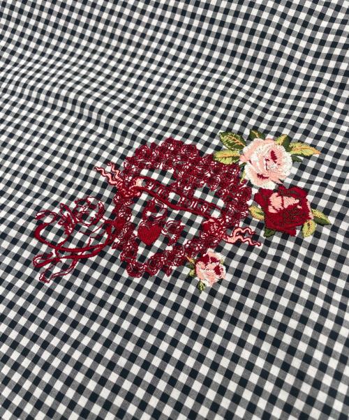 PINK HOUSE（ピンクハウス）PINK HOUSE (ピンクハウス) トートバッグ グレーの古着・服飾アイテム